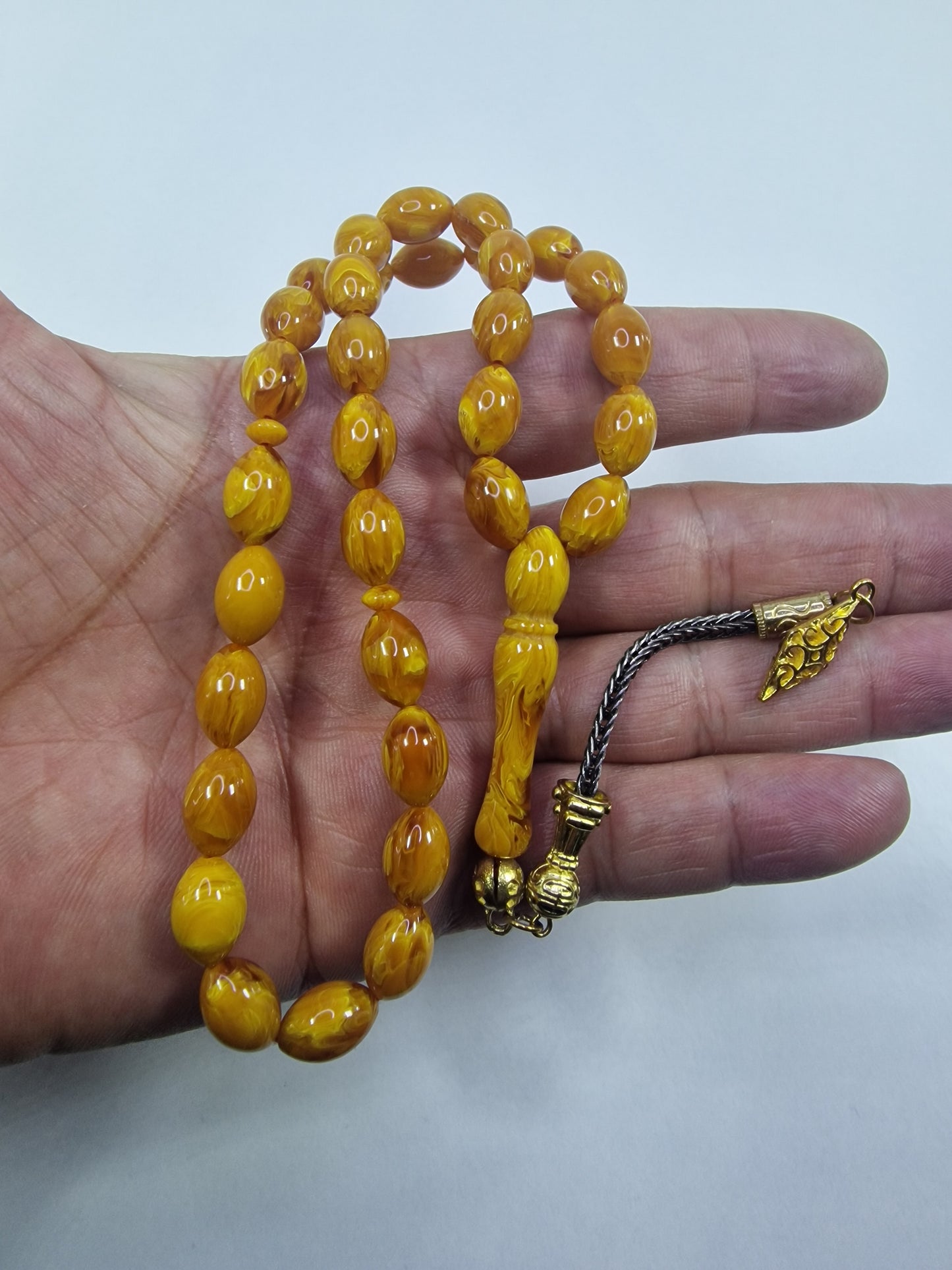 Tesbih Sıkma Kehribar