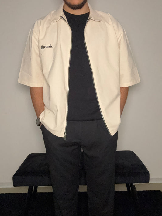 Overshirt mit Reißverschluss