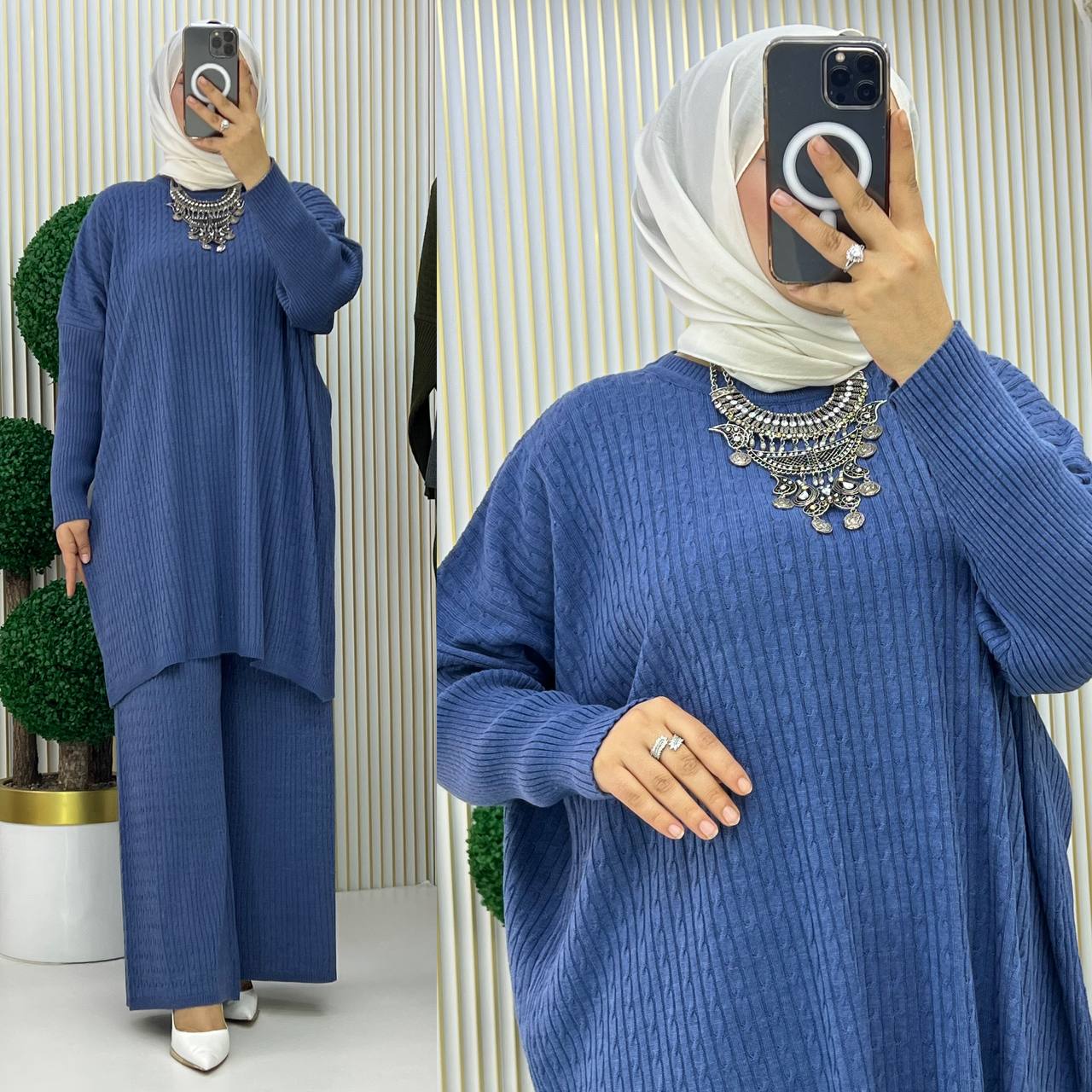 Saç örgülü battal Takım