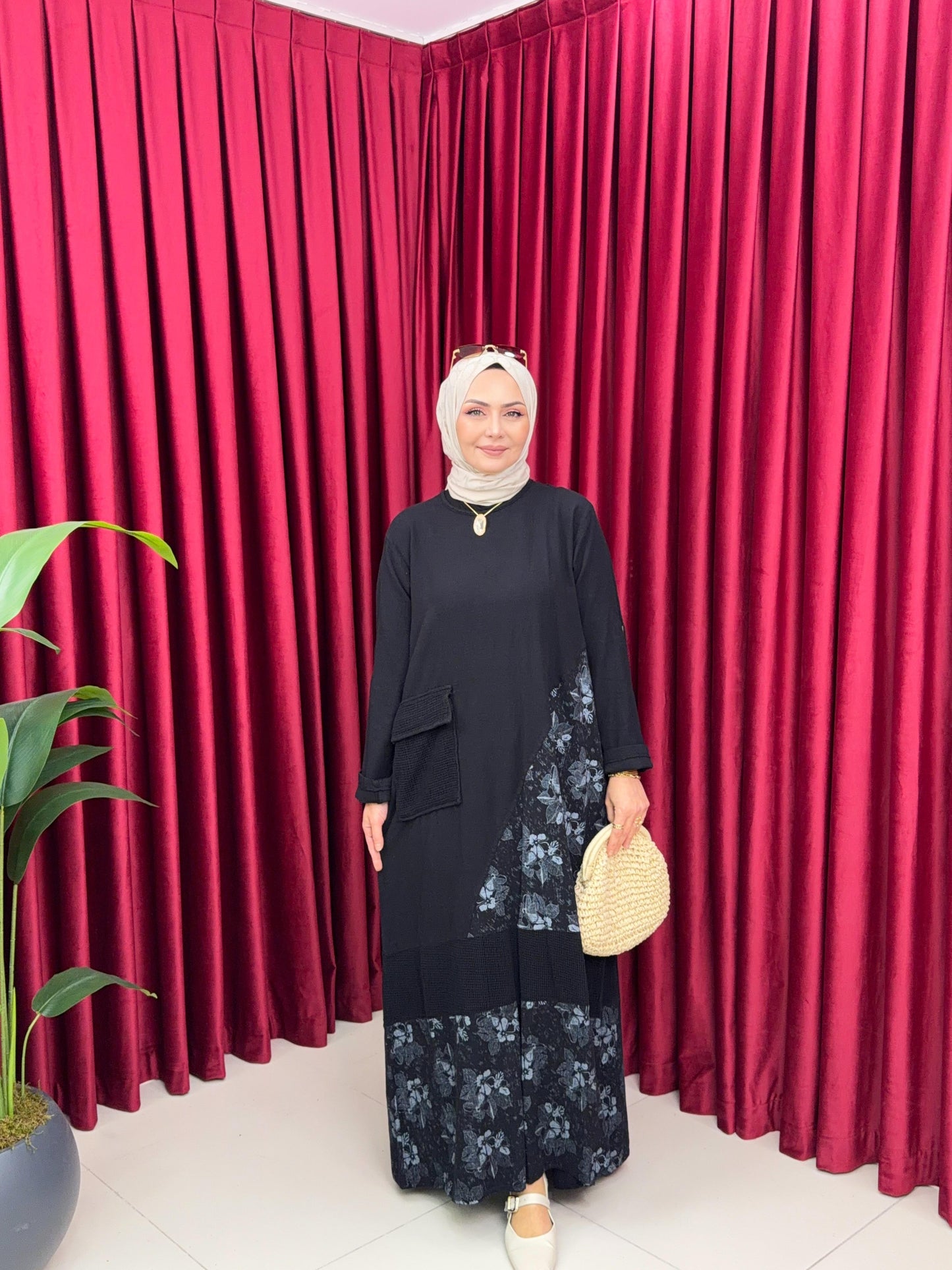 Trend Keten Elbise ( Kleid )