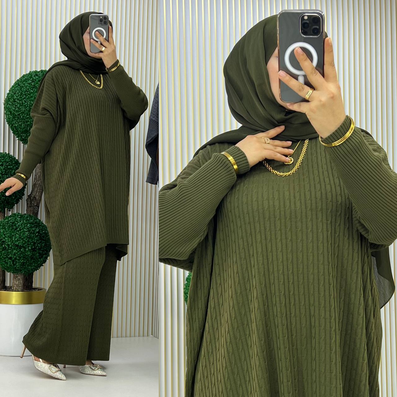 Saç örgülü battal Takım